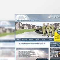 Bespoke Web Design for National Foreclosure Squad