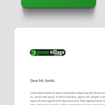 Identity and Brand Design for Green Village