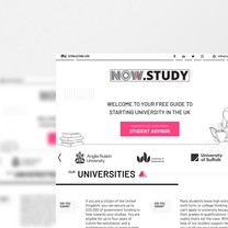 Bespoke Web Design for NowStudy