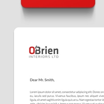 Identity and Brand Design for O'Brien Interiors