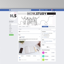 NowStudy social media banner and thumbnail in situ