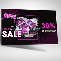 Pink Friday sale advert