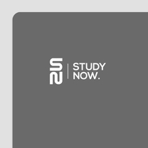 Study Now logo (4) - white on grey