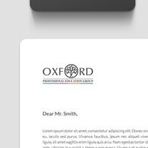 Identity and Brand Design for OXPEG