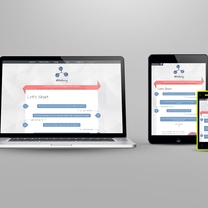 Responsive design adapting to any device, any screen size