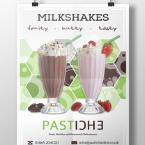 Pastiche Milkshakes poster