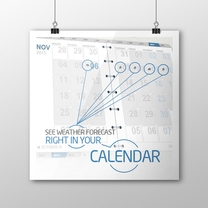 PortalPanel calendar promotional online advert